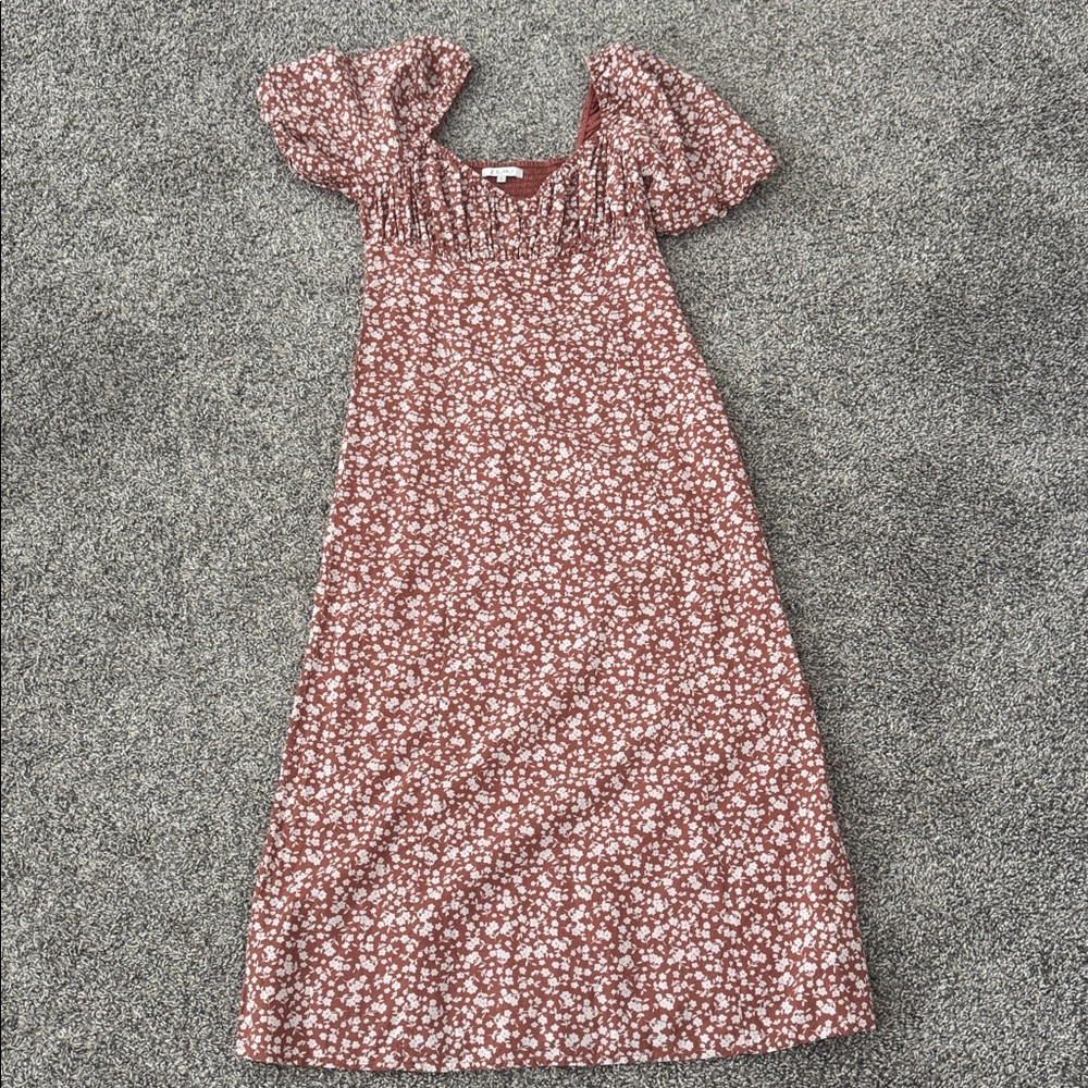 Z Supply Kiera Floral Midi Dress, XS
